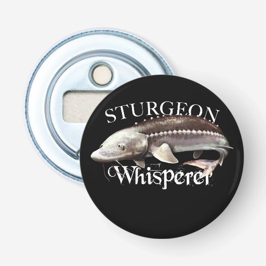 Sturgeon Whisperer Button Flesopener (Voorkant)