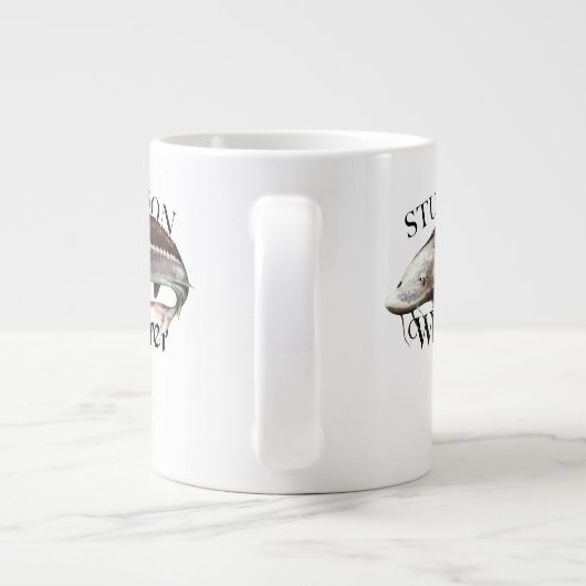Sturgeon Whisperer Extra Grote Beker (Achterkant)