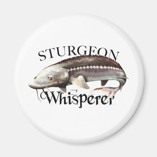 Sturgeon Whisperer Magneet (Voorkant)