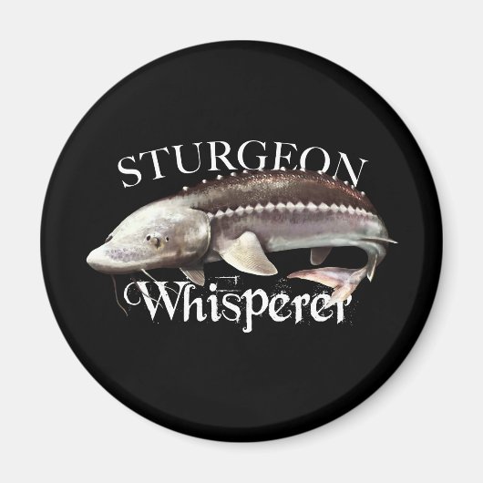 Sturgeon Whisperer Magneet (Voorkant)