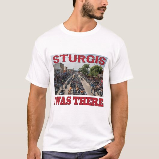 Sturgis "Ik was er" T-shirt (Voorkant)