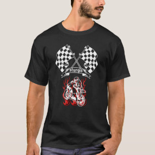 STURGIS MOTORFIETS RALLY 2025 BIKE RALLY VINTAGE T-SHIRT