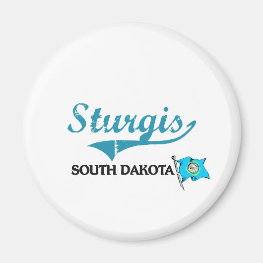 Sturgis South Dakota City Classic Magneet (Voorkant)