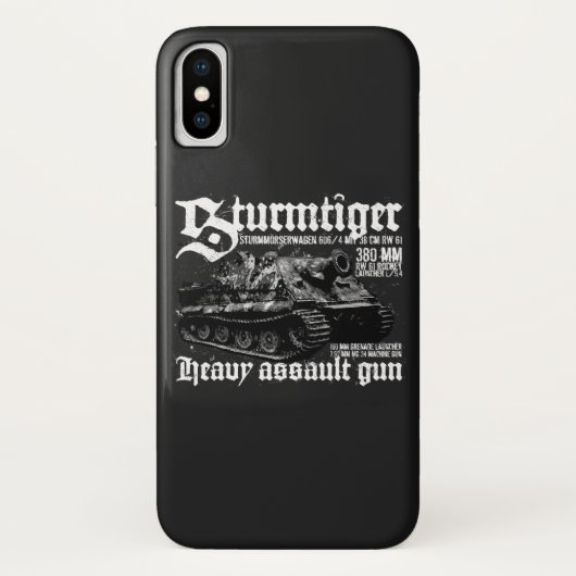 Sturmtiger Case-Mate iPhone Case (Achterkant)