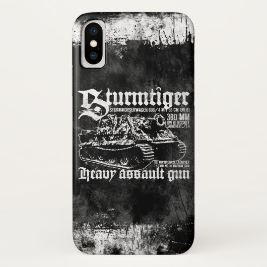 Sturmtiger Case-Mate iPhone Case (Achterkant)
