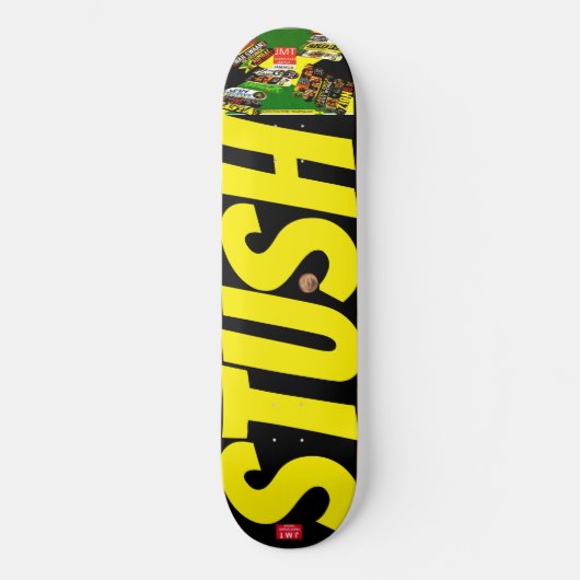 STUSH JMT SKATEBOARD (Voorkant)
