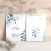 Stusty Eucalyptus Elke tabelnummerkaart