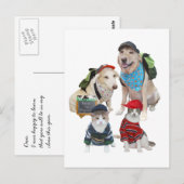 stutten briefkaart (Voorkant / Achterkant)