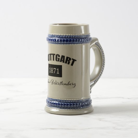 Stuttgart Allemagne Mug (Devant droit)