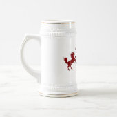 Stuttgart American High School Bier Stein Bierpul (Links)