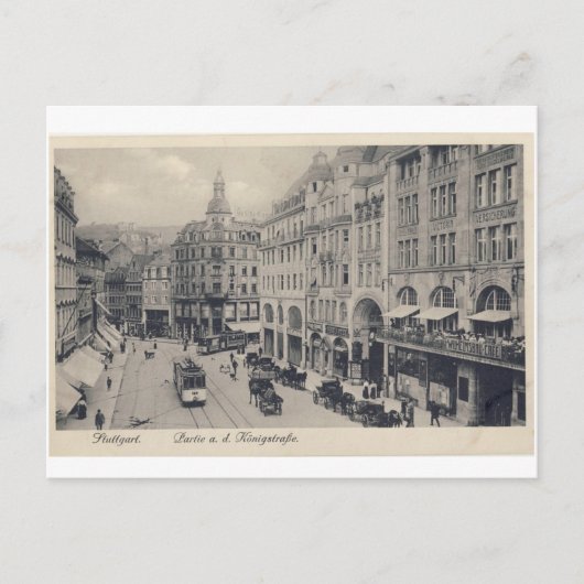 Stuttgart Briefkaart (Voorkant)