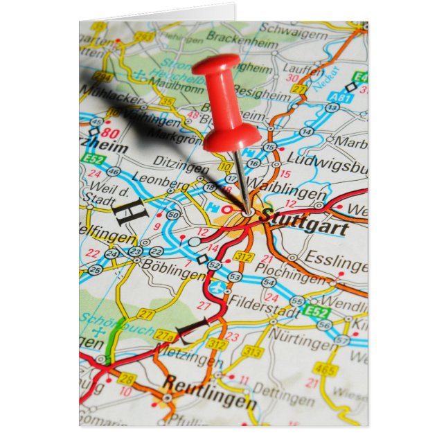 Stuttgart, Duitsland (Voorkant)