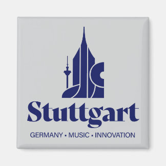 Stuttgart Duitsland Europa Magneet