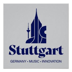 Stuttgart Duitsland Europa Perfect Poster