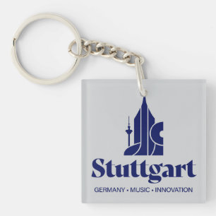 Stuttgart Duitsland Europa Sleutelhanger