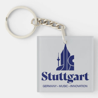 Stuttgart Duitsland Europa Sleutelhanger