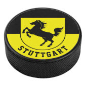 Stuttgart Flag (Duitsland) Hockey Puck (3/4)