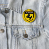 Stuttgart Flag Ronde Button 5,7 Cm (In situ)