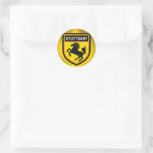Stuttgart Flag Ronde Sticker (Tas)