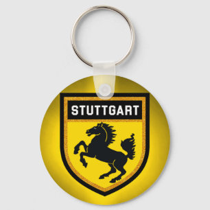 Stuttgart Flag Sleutelhanger