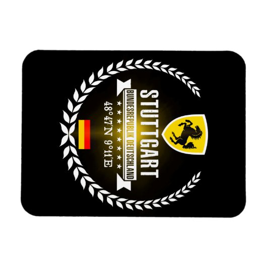 Stuttgart Magneet (Horizontaal)
