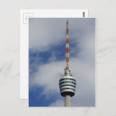 Stuttgarter Fernsehturm Korb Briefkaart (Voorkant / Achterkant)