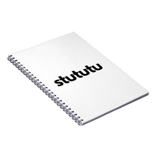 Stututu Turbo Noise Flutter Blow Off klep Notitieboek (Rechterzijde)