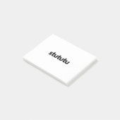 Stututu Turbo Noise Flutter Blow Off Valve Car Ent Post-it® Notes (Schuin)