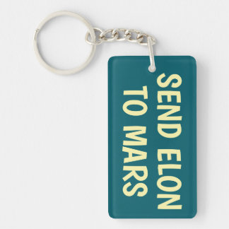 Stuur Elon naar Mars Sleutelhanger