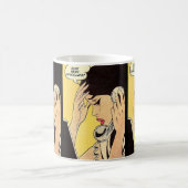 Stuur gewoon chocolade  kunst koffiemok (Center)