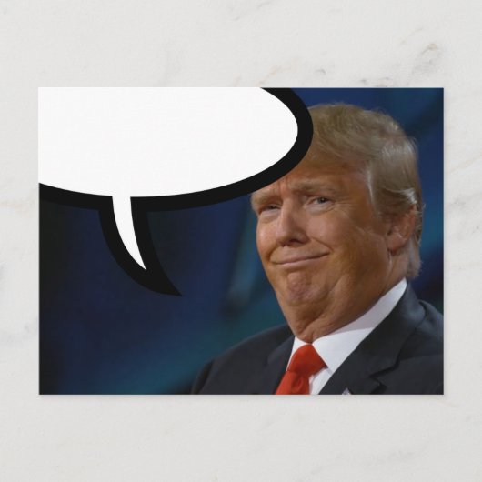 Stuur je eigen bericht #TheIdesOfTrump Briefkaart (Voorkant)