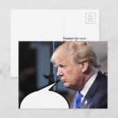 Stuur je eigen bericht #TheIdesOfTrump Briefkaart (Voorkant / Achterkant)