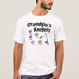 Stuur me een e-mail voor opa's keepers t-shirt