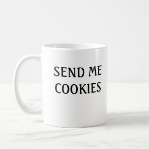 Stuur me koekjes koffiemok