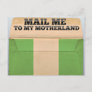 Stuur me naar Nigeria Briefkaart