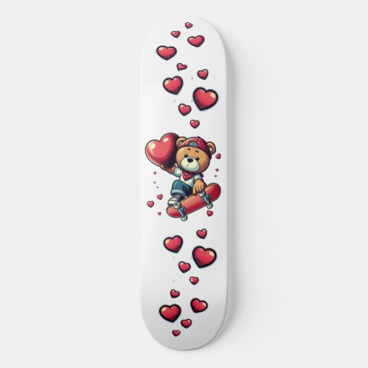 Stuur mijn liefde skateboard (Voorkant)