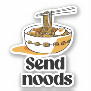Stuur noods sticker