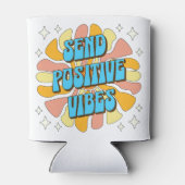 Stuur positieve vibraties blikjeskoeler (Achterkant)