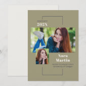 Stuurgroep Multi-Photo Sage Kaart (Voorkant / Achterkant)