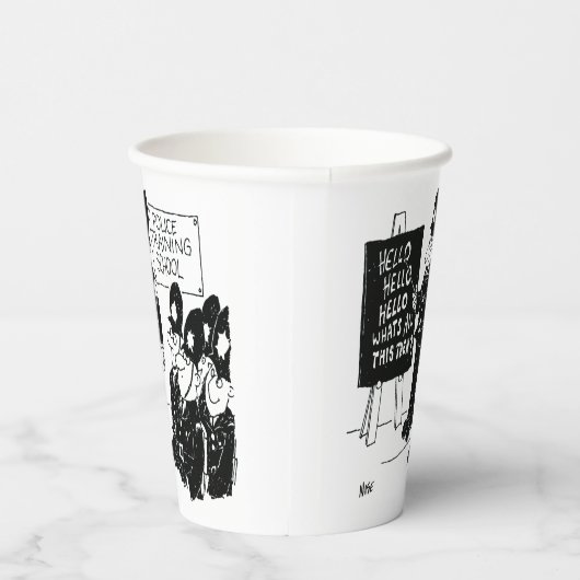 Stuurgroep Politieopleiding Papieren Bekers (Rechts)