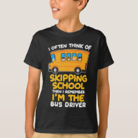 Stuurgroep schoolbus Humor Gift Bus Drivers Comedi