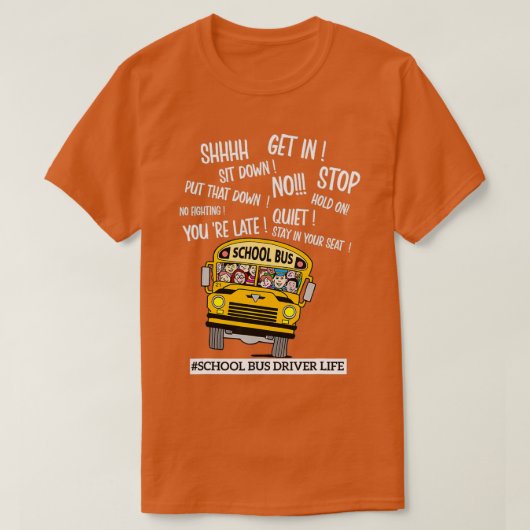 Stuurgroep schoolbus Stuurgroep schoolbus Stuurpro T-shirt (Design voorkant)