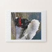  stuurlocomotief kleur 11 x 14 inch legpuzzel (Horizontaal)