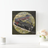 stuurmachinetrain, C & TS-489 Vierkante Klok (Huis)