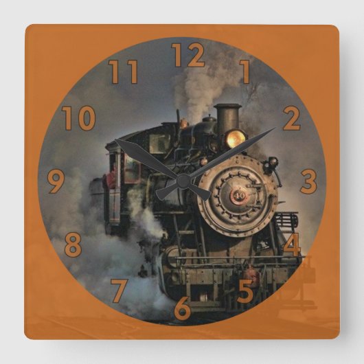 stuurmachinetraining vierkante klok (Voorkant)