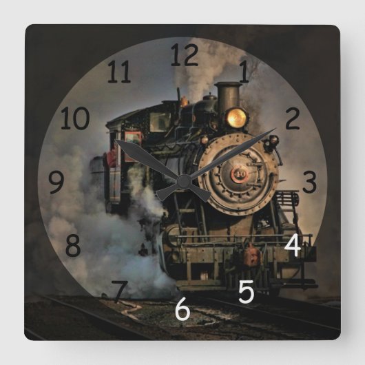  stuurmachinetraining vierkante klok (Voorkant)