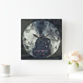  stuurmachinetraining vierkante klok (Huis)