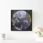 stuurmachinetraining vierkante klok (Huis)