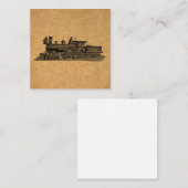  stuurmotor locomotieven en kaartstijl informatiekaartje (Voorkant / Achterkant)