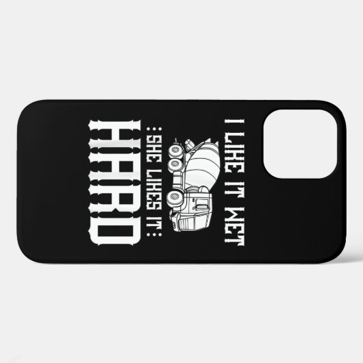 Stuurprogramma betonafwerker Case-Mate iPhone case (Achterkant (horizontaal))